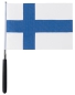 Preview: Finnlandflagge am Teleskopstil