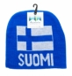 Preview: Suomi Pipo Mütze Blau "Suomi"