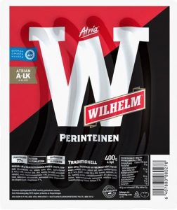 Atria Wilhelm Perinteinen Grillimakkara - Traditionelle Grillwürste, 400 g