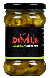 Herkkumaa Devil's Jalapenoviipaleet Jalapeno-Scheiben, 270 g