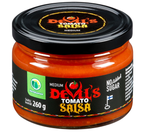 Herkkumaa Devil's Tomato Salsa, 260 g