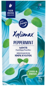 Fazer Xylimax Piparminttu Pfefferminz Xylitol-Pastillen