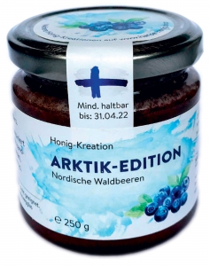 Arktik Edition - Nordische Waldbeeren in finnischem Honig, 250 g