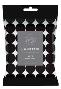 Fazer Lakritsi Soft Original Weiches Lakritz, 150 g