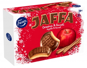 Fazer Jaffa Omena-Kaneli Apfel-Zimt Soft-Kekse, 300 g