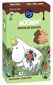 Fazer Moomin Suklaakeksi Schokoladenkekse, 175g