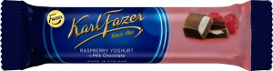 Karl Fazer Vadelmajogurtti suklaapatukka Himbeer-Joghurt Riegel, 37 g