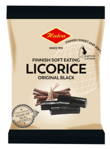 Halva Finnish Soft Licorice Original Black