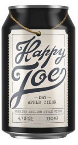 Happy Joe Dry Apple Cider, 4,7%, 0,33 l