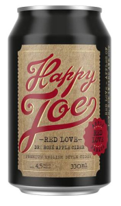 Happy Joe Red Love Rosé-Cider, 4,5%, 0,33 l