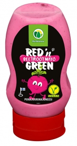 Herkkumaa Red’n’Green punajuurimajoneesi - Rote Beete Mayonnaise, 290 g