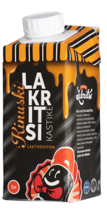Kouvolan Lakritsi Kinuski Kastike Karamell-Lakritz-Sauce, 200 ml