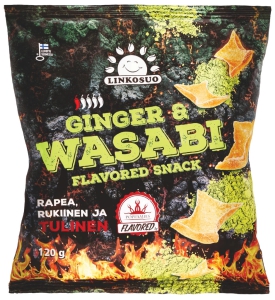 Linkosuo x Poppamies Ginger & Wasabi Snack
