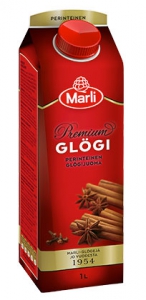 Marli Premium Glögi Glühwein, Alkoholfrei, 1 l