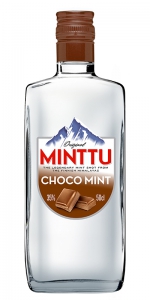 Minttu Choco Pfefferminzschnaps Schoko, 0,5 l, 35%