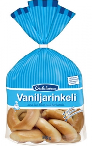 Oululainen Vaniljarinkeli Vanille-Bagels, 500 g