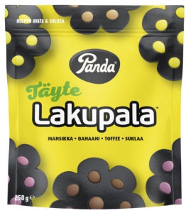 Panda Lakupala Täytelakritsi gefülltes Lakritz (Gelb), 250 g Tüte