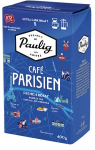 Paulig Café Parisien Dunkler Filterkaffee gemahlen, 400 g