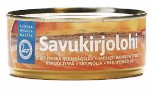 Pielisen Kala Savukirjolohi rypsiöljyssä Geräucherte Regenbogenforelle in Rapsöl, 160 g