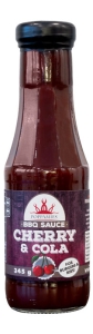 Poppamies Cherry & Cola BBQ-Sauce, 345 g