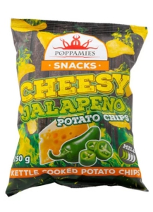 Poppamies Cheesy Jalapeno Chips