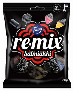 Fazer Remix Sakmiakki Lakritzmischung, 230 g