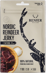 Renjer Rentier-Jerky Trockenfleisch, 25 g