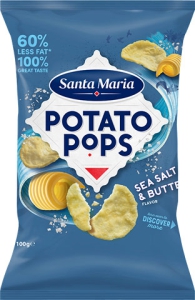 Santa Maria Potato Pops Seasalt & Butter Kartoffelchips