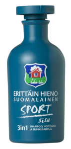 Erittäin Hieno Suomalainen Sport Shampoo 3 in 1, 300 ml