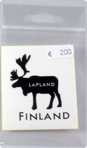 Aufkleber Rentier - Lapland - Finland