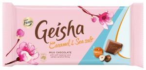Fazer Geisha Caramel & Seasalt, 121 g