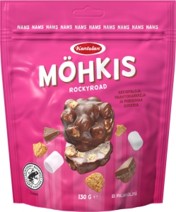 Kantolan Möhkis Rockyroad - Kekse mit Schokolade und Marshmellows, 130 g