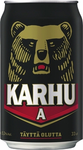 Karhu Bier, 0,33 l Dose, 5,4%