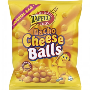 Taffel Nacho Cheese Balls, 115 g