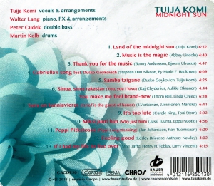 CD Tuija Komi - Midnight Sun