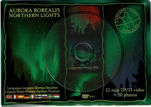 DVD-Ansichtskarte Aurora Borealis Nordlichter