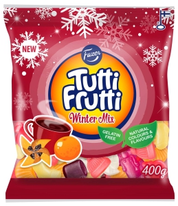 Fazer Tutti Frutti Winter Mix Fruchtgummi