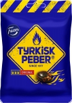 Fazer Tyrkisk Peber Original - Extra starke Lakritz-Bonbons, 150 g Packung