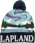 Pipo Strickmütze Lapland Polarlicht